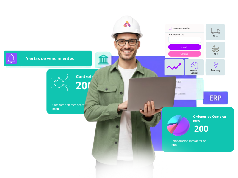 Agiliza ERP - Mockup de interfaz
